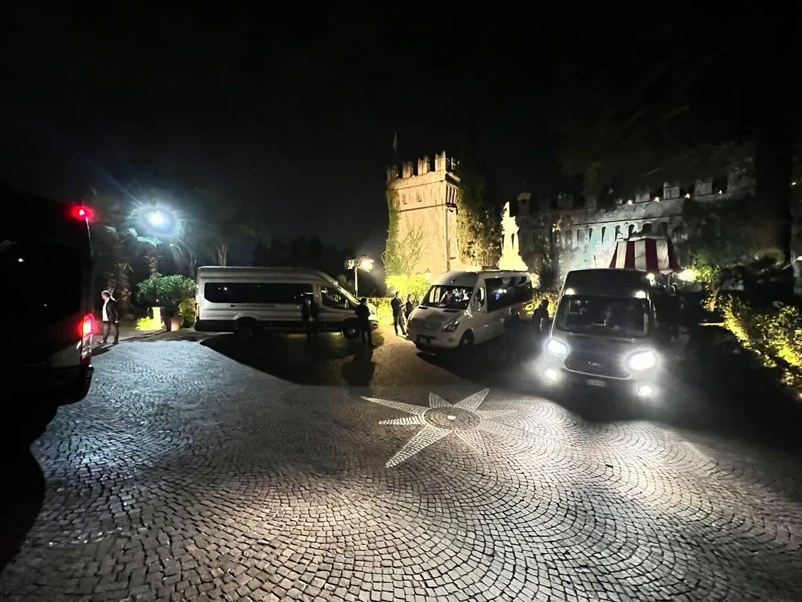 NCC incentive notturno castello medievale, transfer management serale